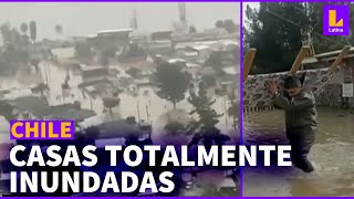 Chile: Inundaciones dejan dos fallecidos y tres desaparecidos