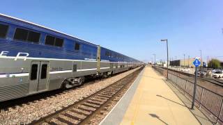 Amtrak Surfliner flyby Commerce station