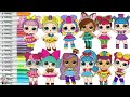 LOL Surprise Repainted as Shopkins Shoppies Bubbleisha Popette Jessicake Rainbow Kate and More