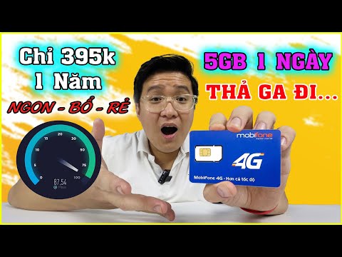 Video 5GB 1 Ngày, chỉ 395k 1 Năm KHÔNG NẠP TIỀN - Sim 4G... - youtube