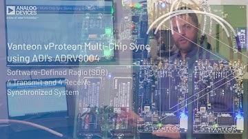 Vanteon vProtean Software Defined Radio Using ADRV9004