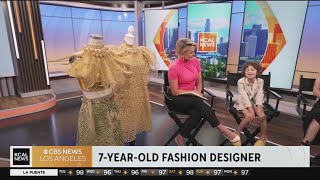 7-year-old fashion designer shows us his recent designs Wealth
