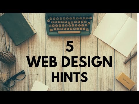 5-website-design-hints.-web-design-tutorial-for-beginners.