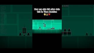 My dumahh used to think it was a bug😭#geometrydash #memes