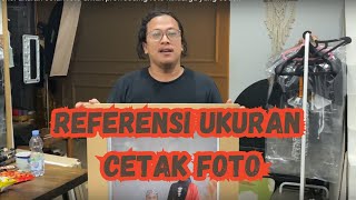 Referensi ukuran cetak foto untuk prewedding foto keluarga yang cocok