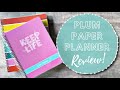 REVIEW! | Plum Paper Hourly and Daily Planners