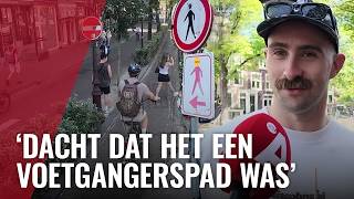Thumbnail for Verwarrend verkeersbord zorgt voor boze fietsers
