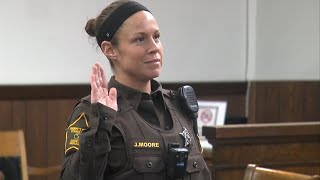 First woman sworn in as merit deputy in Vermillion County continues making strides