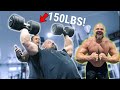 150LB DUMBBELL SHOULDER PRESS | BODYBUILDING IN 2021!?!