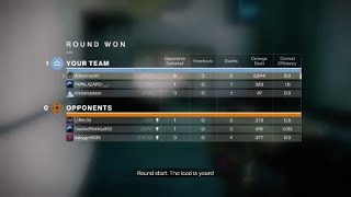 Amazing round of destiny competitive