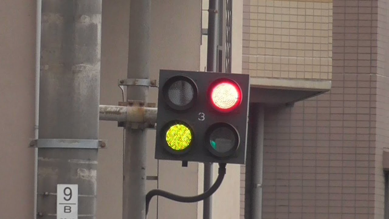 【非常 停止ボタン作動 列車緊急停止】東武 東上線 非常 停止信号機(特殊信号発光機)作動