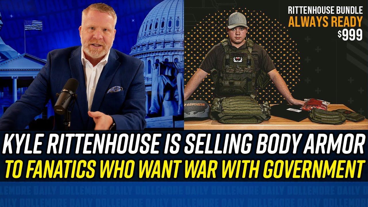 Coward Kyle Rittenhouse is Selling Tactical Gear to PARANOID ANTI-GOVERNMENT PSYCHOS!!!