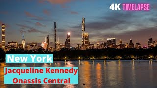 New York Jacqueline Kennedy Onassis Central 4K Timelapse