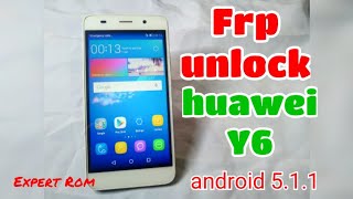 Huawei Y6 (scc-u21) Frp bypass google account