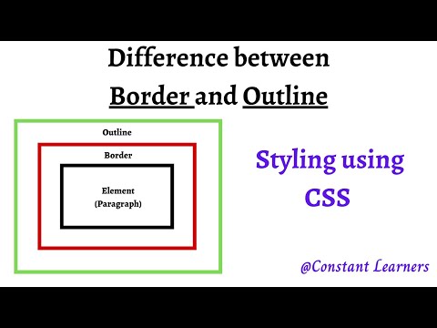 Difference between 'border'