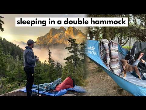 Testing the Double Hammock: Mountain Camping With Our Puppy (5040 Peak)
