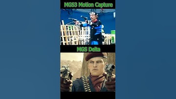 OCELOT Gun Tricks 🔫🤠  Motion Capture vs In Game 🎮 MGS Delta