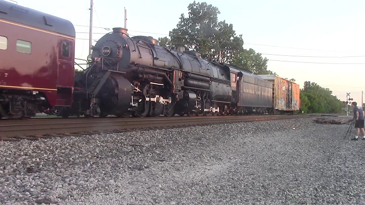 6/12/20 N&W 2156 moves out of the yard