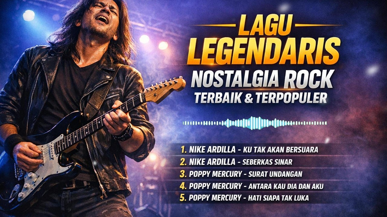 LAGU NOSTALGIA ROCK! NIKE ARDILLA & POPPY MERCURY PALING LEGENDARIS TERBAIK