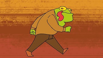 Frog Walk Cycle - Sheridan Animation Assignment