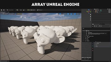 Array в Unreal Engine 5 - дублируем объекты на сцене