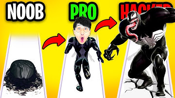 NOOB vs PRO vs HACKER In DARK MATTER!? (ALL LEVELS!)