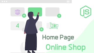 [Arabic] Node JS #23- Online Shop - Home Page - نود جي اس - متجر ألكتروني - الصفحة الرئيسية