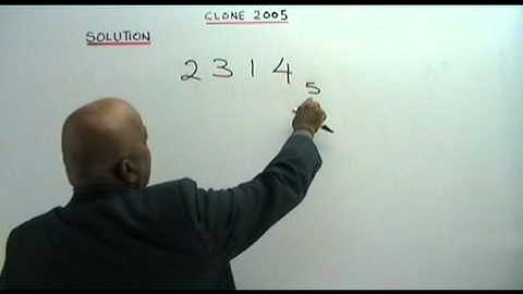 NUMBER BASES part 1(Form 5 topic)