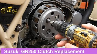 Suzuki GN250 Clutch Replacement