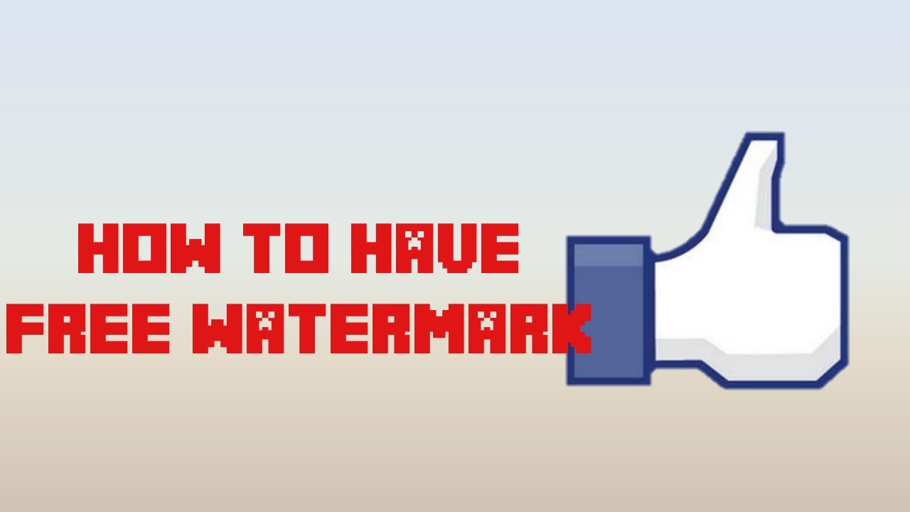 WATERMARK TUTORIAL - YouTube