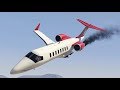 GTA 5 INCREDIBLE AIRPLANE CRASH COMPILATION!!!