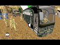 Army Bus Driver 2021 - Real Military Coach Simulator #02 - Android Gameplay