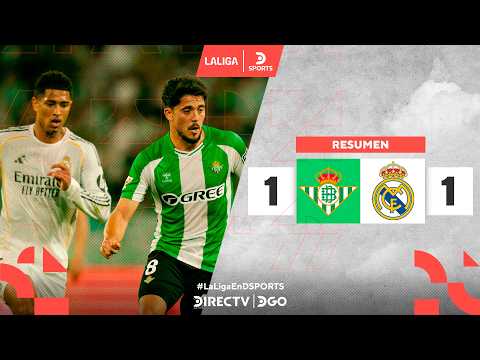 Resumen extendido, goles y video: Real Madrid vs. Betis (1-1), por la fecha 32 de LaLiga [FOTOS Y VIDEOS]