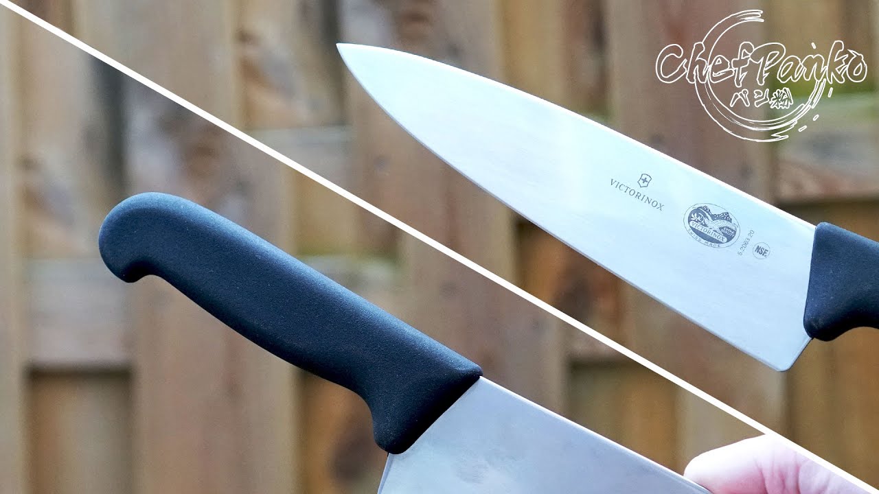 Victorinox Fibrox Review - Budget Knife - 8 inch - YouTube