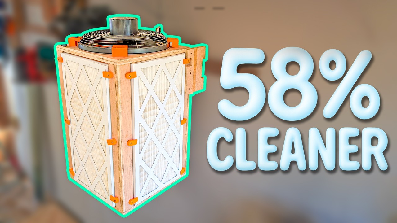 DIY Air Filter for Your Shop – Simple & Powerful - YouTube