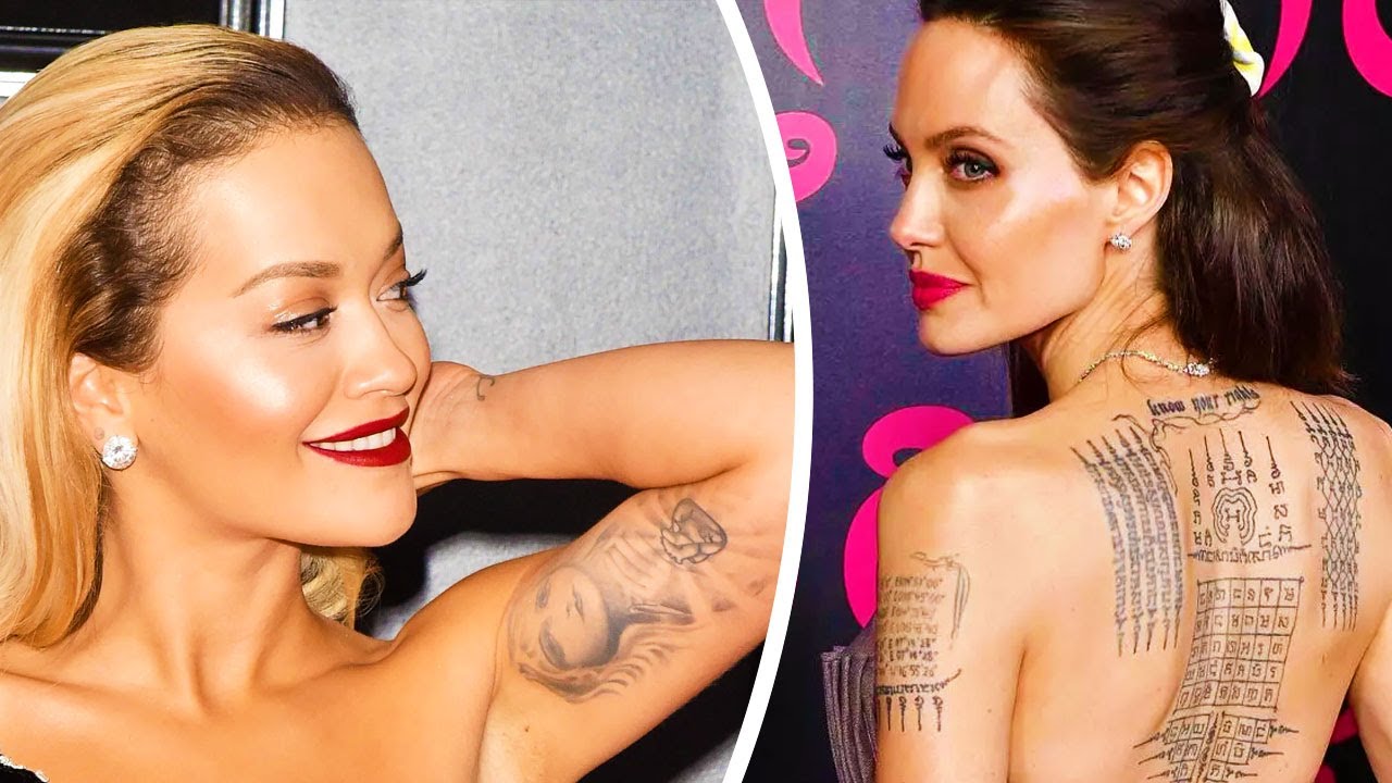 Female Celebrities With The Best Tattoos 2023 Updated  Saved Tattoo