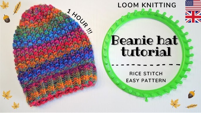 Easy Knitting Loom Hat ⋆ The Stuff of Success