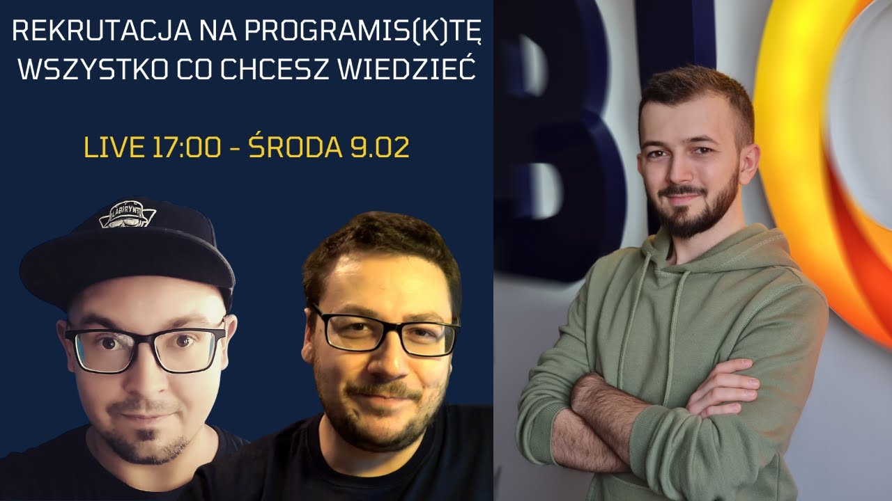 Jak zdobyć pracę jako programista? Rozmowa z Arkadiuszem Czyżowskim #1