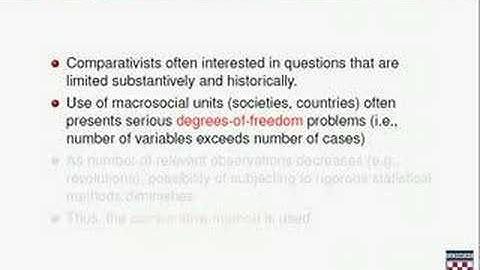 Ragin Comparative Method Part One