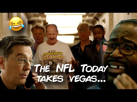 The NFL Today Guys Couldn't Handle Las Vegas 😂