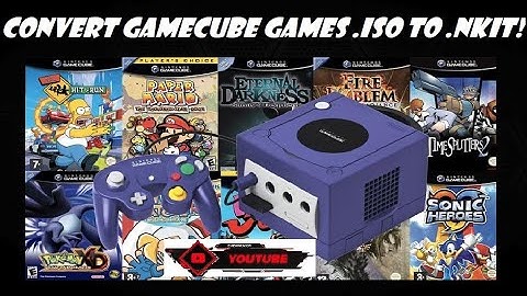 How to Convert Gamecube Games from .Iso to .Nkit!