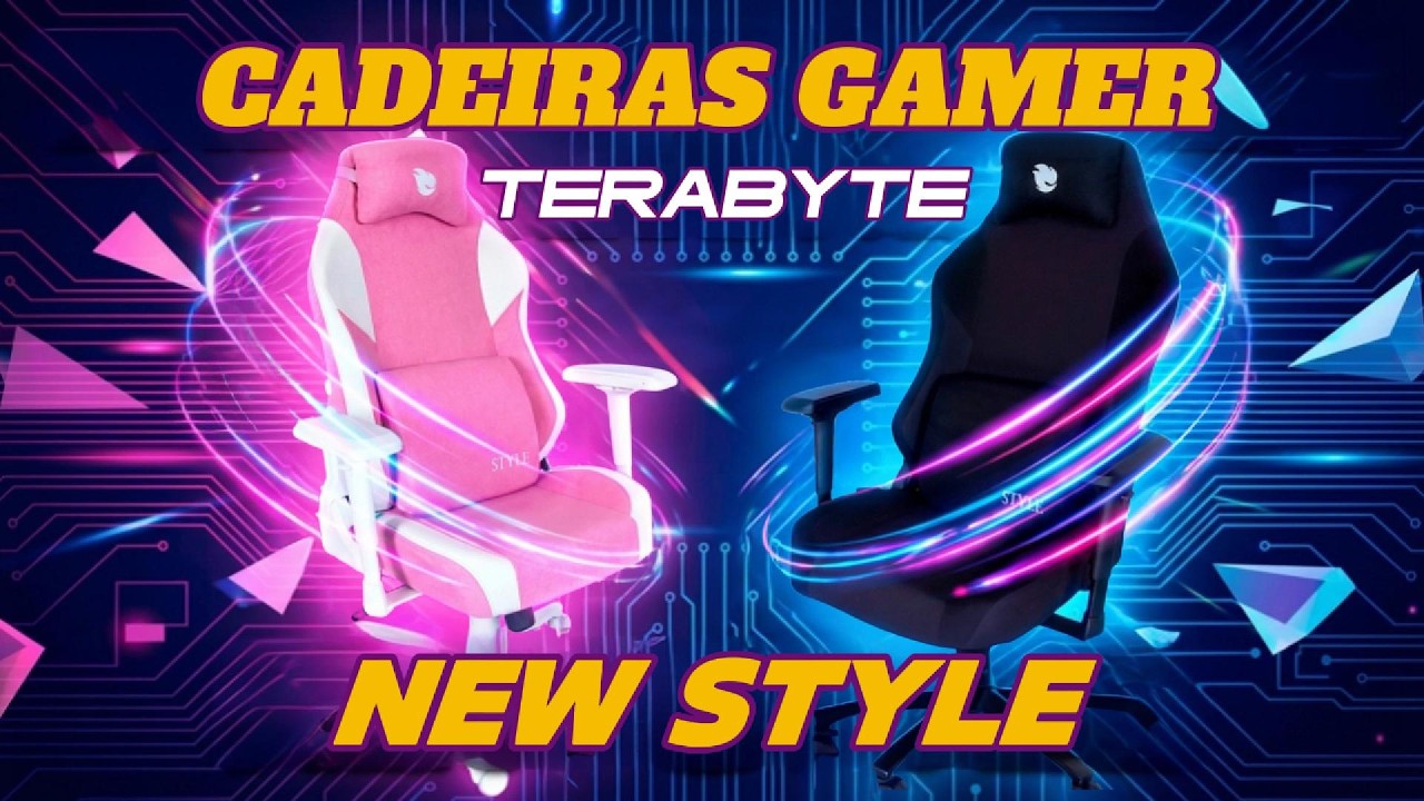 🔥 Novas Cadeiras Gamer Pro Meu Setup! | Terabyte New Style - YouTube