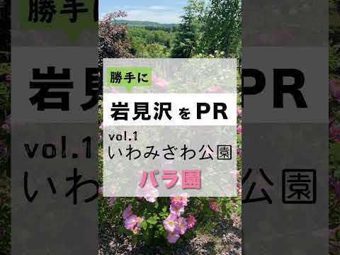 勝手に岩見沢をpr Vol 1 いわみざわ公園 バラ園 Shorts Youtube