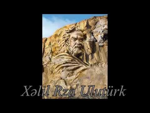 Xəlil Rza Ulutürk - öz səsi ilə şeir deyir.