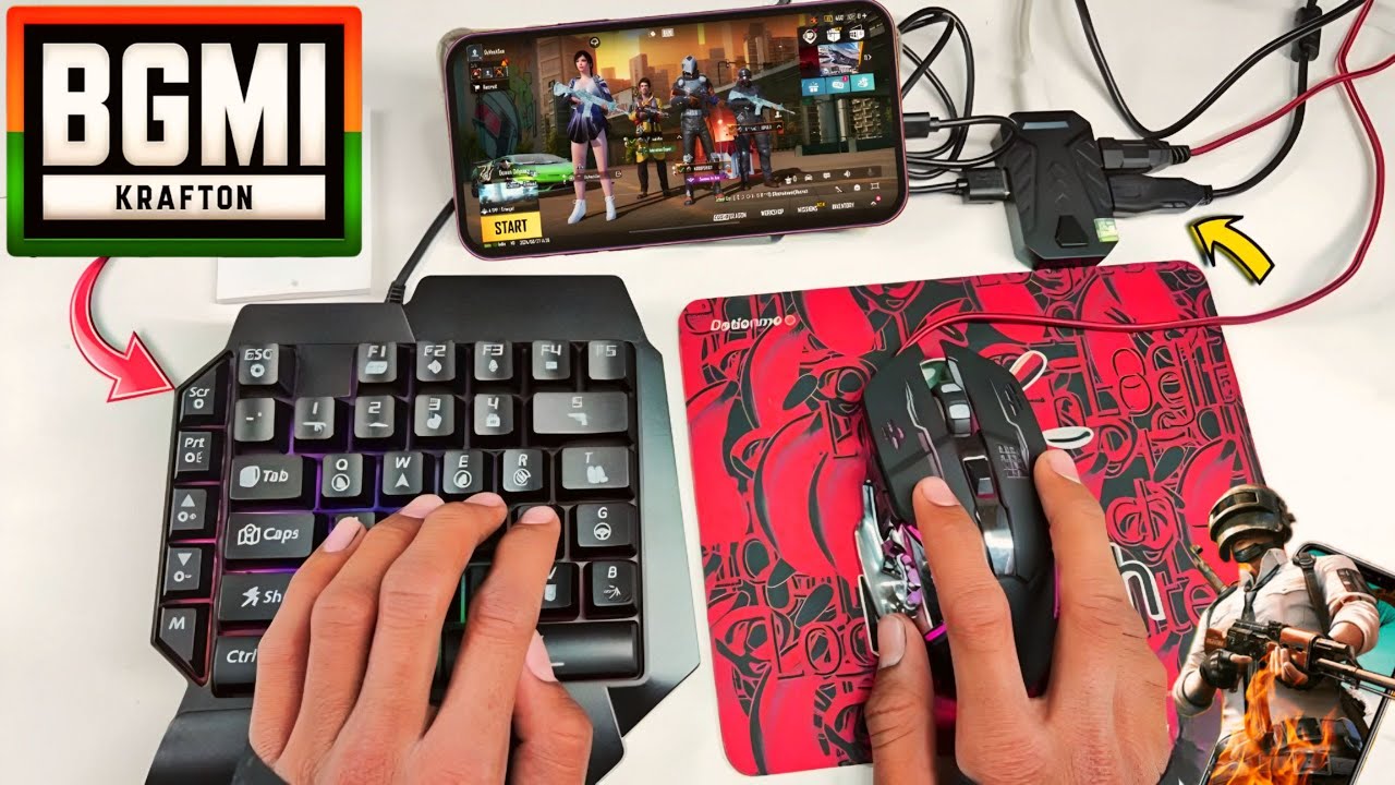 I Brought Keyboard & Mouse to a Mobile Game 