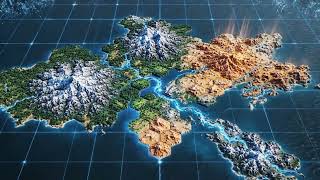 Procedural Hex Map Generation Visualized — Veo3 AI Generated Video #Shorts