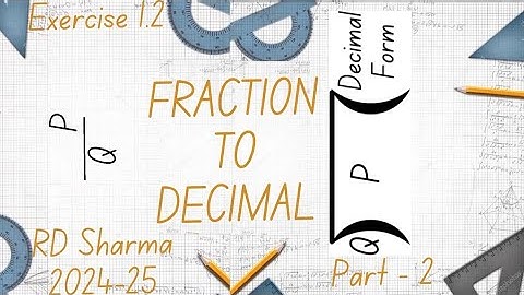 Class 9 Number System Exercise 1.2 RD Sharma 2024-25 | Part - 2