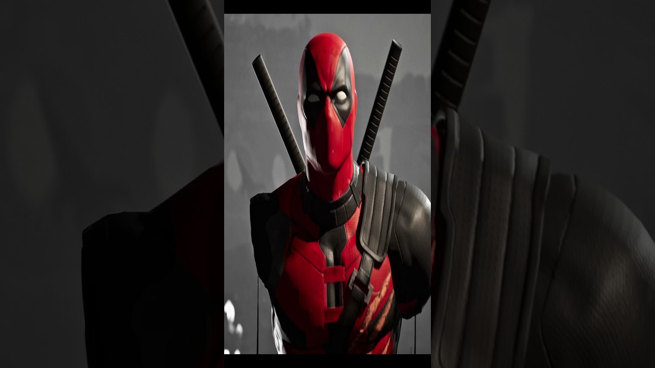 Deadpool VS gost face 👀 mk1 Fatality 