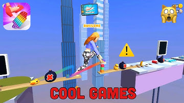 ASMR Mobile Games!! Very satisfying and relaxing ASMR step on game | Gameplay