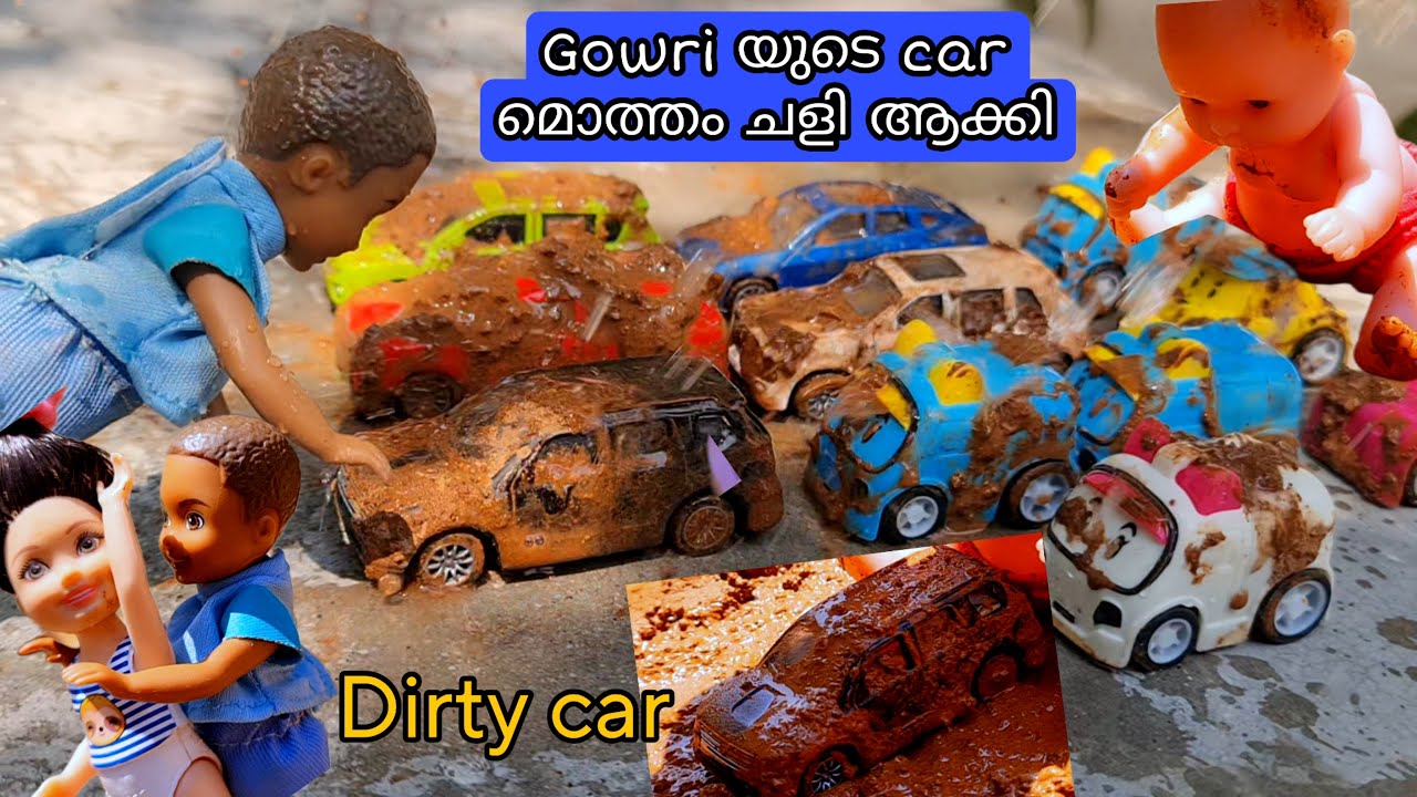 കറുമ്പൻ Episode  - 292|  Barbie Doll AllDay Routine In Indian Village | Barbie Doll Bed Time Stories